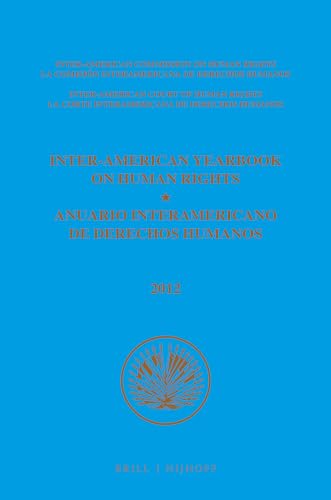 9789004285521: Inter-American Yearbook on Human Rights / Anuario interamericano de derechos humanos