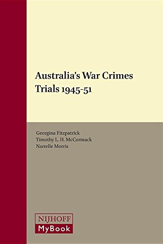 Beispielbild fr Australia's War Crimes Trials 1945-51 zum Verkauf von Revaluation Books