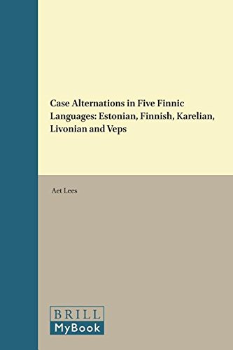 9789004296343: Case Alternations in Five Finnic Languages: Estonian, Finnish, Karelian, Livonian and Veps: 13 (Brill's Studies in Language, Cognition and Culture, 13)