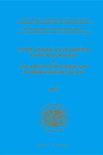 Stock image for Inter-american Yearbook on Human Rights 2013 / Anuario Interamericano De Derechos Humanos 2013: Vol 29 for sale by Revaluation Books