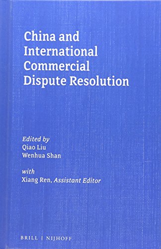 Stock image for China and International Commercial Dispute Resolution for sale by Revaluation Books