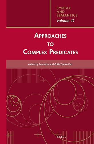 Stock image for Approaches to Complex Predicates for sale by Revaluation Books