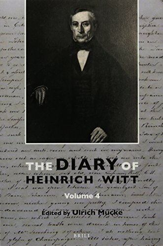 Stock image for The Diary of Heinrich Witt for sale by Revaluation Books