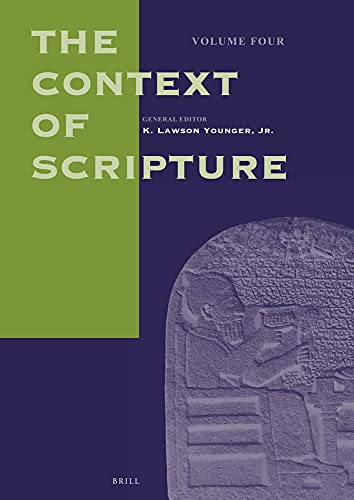 Imagen de archivo de The Context of Scripture: Supplements: Vol 4 a la venta por Revaluation Books