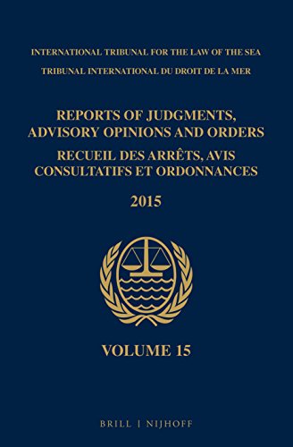 Imagen de archivo de Reports of Judgments, Advisory Opinions and Orders / Recueil Des Arrts, Avis Consultatifs Et Ordonnances 2015: Vol 15 a la venta por Revaluation Books