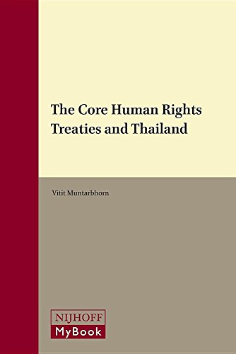 9789004326668: The Core Human Rights Treaties and Thailand: A Study in Honour of the Faculty of Law, Chulalongkorn University, Bangkok: 117 (International Studies in Human Rights, 117)