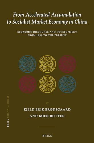 9789004330085: From Accelerated Accumulation to Socialist Market Economy in China: Economic Discourse and Development from 1953 to the Present (China Studies, 38)