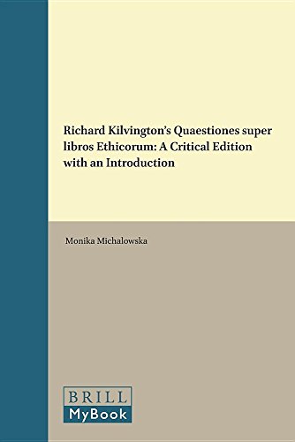 9789004331549: Richard Kilvington s Quaestiones Super Libros Ethicorum: 121