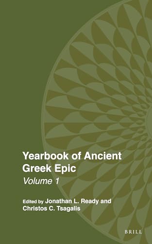 Imagen de archivo de Yearbook of Ancient Greek Epic: Vol 1 a la venta por Revaluation Books