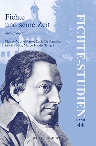 Stock image for Fichte Und Seine Zeit: Streitfragen for sale by Revaluation Books