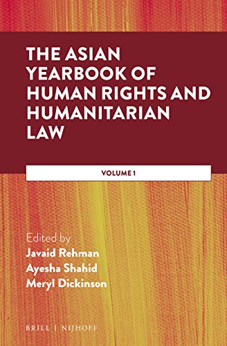 Beispielbild fr The Asian Yearbook of Human Rights and Humanitarian Law: Volume 1 zum Verkauf von AwesomeBooks