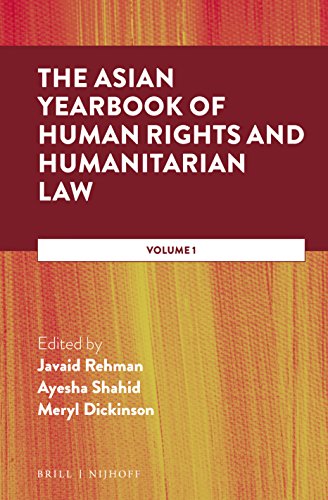 Stock image for The Asian Yearbook of Human Rights and Humanitarian Law: Volume 1 for sale by AwesomeBooks