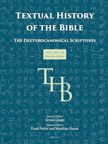 9789004355590: Textual History of the Bible Vol. 2A