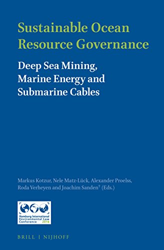 Stock image for Sustainable Ocean Resource Governance: Deep Sea Mining, Marine Energy and Submarine Cables for sale by Revaluation Books