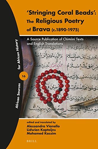 9789004362888: Stringing Coral Beads: The Religious Poetry of Brava (c. 1890-1975) A Source Publication of Chimiini Texts and English Translations