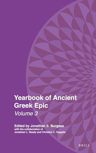 Imagen de archivo de Yearbook of Ancient Greek Epic a la venta por Revaluation Books