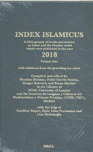 Imagen de archivo de Index Islamicus 2018 a la venta por Revaluation Books