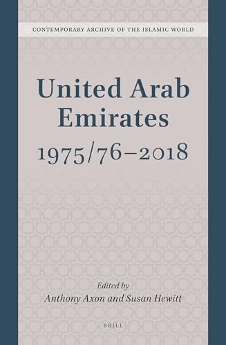 Stock image for United Arab Emirates 1975/76-2018 for sale by Revaluation Books