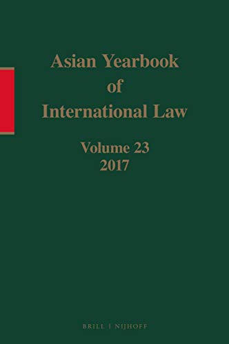 Stock image for Asian Yearbook of International Law 2017 for sale by Revaluation Books