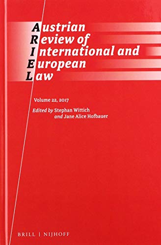 Stock image for Austrian Review of International and European Law 2017 for sale by Revaluation Books