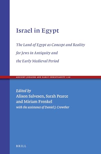 Beispielbild fr Israel in Egypt. The Land of Egypt as Concept and Reality for Jews in Antiquity and the Early Medieval Period (Ancient Judaism and Early Christianity, AJEC Volume 110) zum Verkauf von Antiquariaat Schot