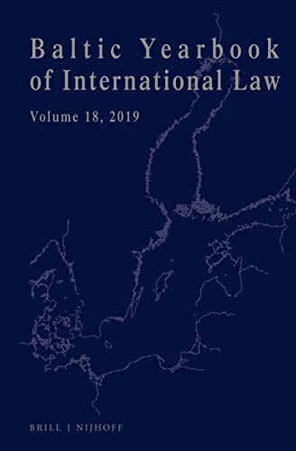 Stock image for Baltic Yearbook of International Law, Volume 18 (2019) for sale by Books From California