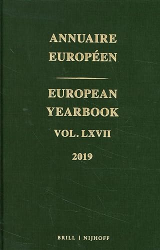 Stock image for European Yearbook/ Annuaire Europen for sale by Revaluation Books