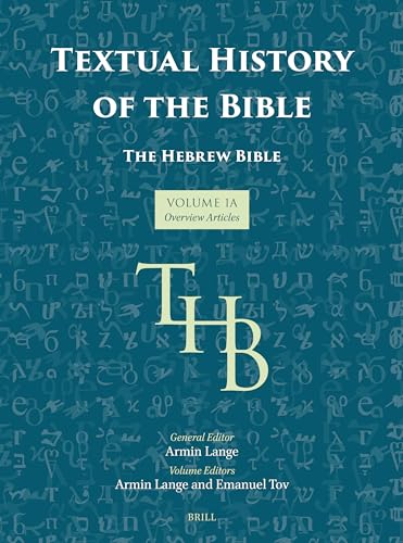 Stock image for Textual History of the Bible, volume 1A: The Hebrew Bible; Overview Articles for sale by Revaluation Books