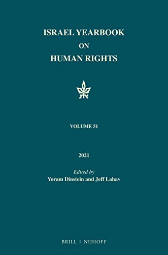 9789004504776: Israel Yearbook on Human Rights, 2021