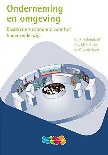 Beispielbild fr Onderneming en omgeving: basiskennis economie voor het hoger onderwijs zum Verkauf von medimops