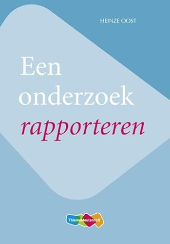 Stock image for Een onderzoek rapporteren for sale by AwesomeBooks