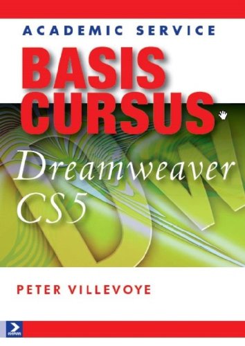 Stock image for Basiscursus Dreamweaver CS5 for sale by medimops