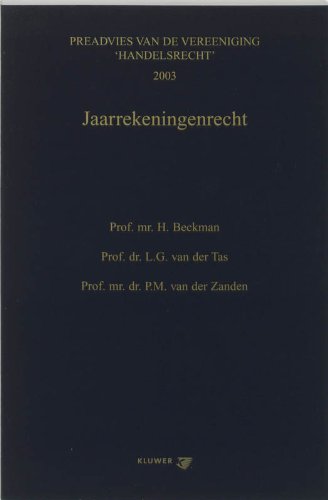 Stock image for Jaarrekeningenrecht. for sale by Kloof Booksellers & Scientia Verlag