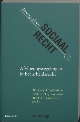 9789013016819: Afvloeiingsregelingen in het arbeidsrecht (Monografieen sociaal recht (8))