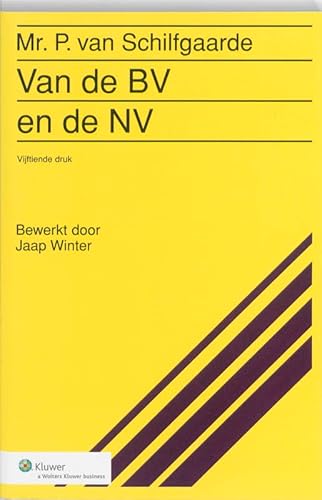 Beispielbild fr Van de BV en de NV zum Verkauf von medimops