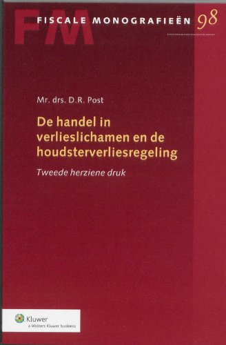 9789013068580: De handel in verlieslichamen en de houdsterverliesregeling (Fiscale monografien (98))