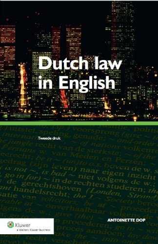 Beispielbild fr Dutch law in English zum Verkauf von medimops