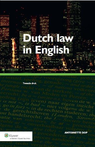 Stock image for Dutch law in English for sale by medimops