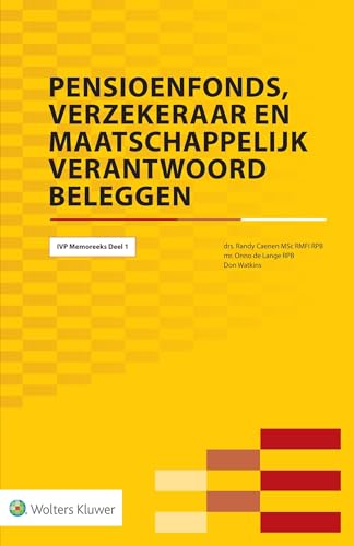 Stock image for Pensioenfonds, verzekeraar en maatschappelijk verantwoord beleggen for sale by Revaluation Books