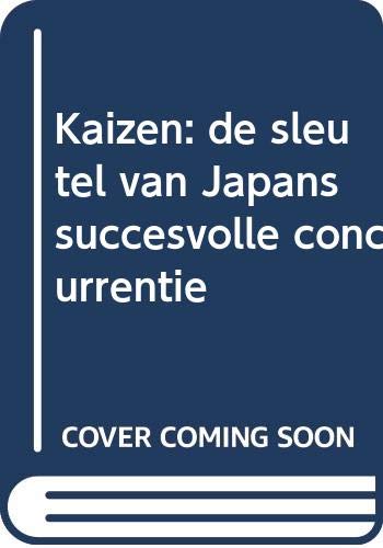 9789014079851: Kaizen: de sleutel van Japans succesvolle concurrentie