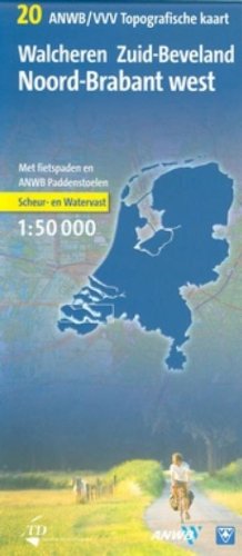 9789018023591: Walcheren Zuid Beveland Toeristenkaart