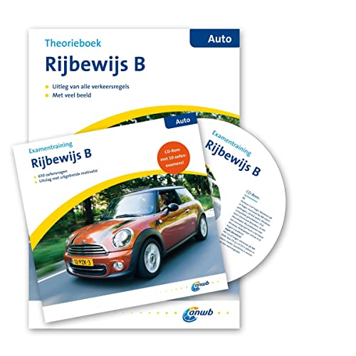 9789018034399: Theorieboek Rijbewijs B Auto: Met oefen CD-rom (ANWB rijopleiding)