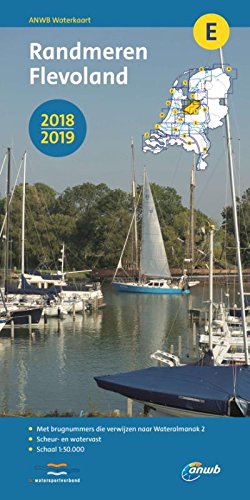 Beispielbild fr Randmeren, Flevoland 2018/2019 (ANWB waterkaart (E)) zum Verkauf von medimops