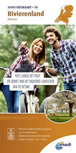 9789018041816: Rivierenland cycling map Betuwe (ANWB fietskaart (10))