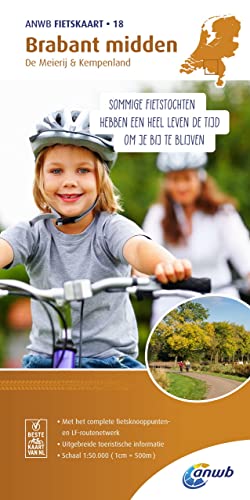 Imagen de archivo de Brabant Middle cycling map De Meierij & Kempenland a la venta por medimops