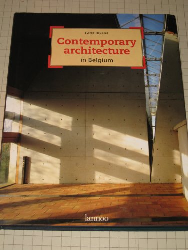 Imagen de archivo de Contemporary architecture in Belgium a la venta por Housing Works Online Bookstore