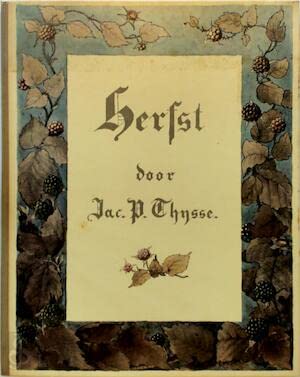 Beispielbild fr Herfst (Herbst). zum Verkauf von Antiquariat Luechinger