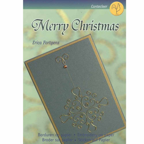 Stock image for Merry Christmas Embroidery on Paper for sale by ThriftBooks-Atlanta