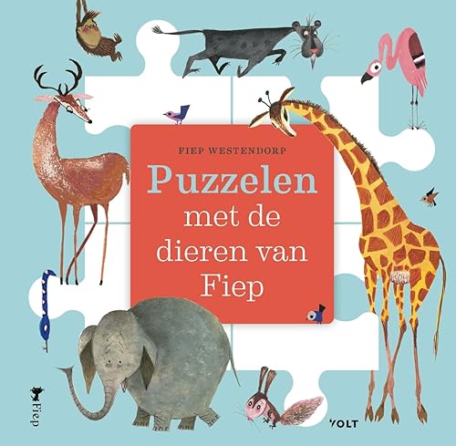 Beispielbild fr Puzzelen met de dieren van Fiep zum Verkauf von Buchpark