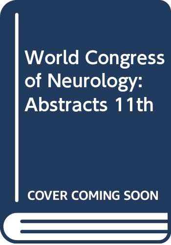 9789021912301: World Congress of Neurology: Abstracts 11th